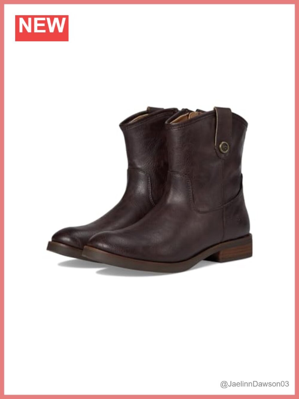 Frye & Co. Kellie Button Short Ankle Booties